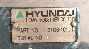 Excavadora Hidráulica R210LC-9 Motor oscilante 39Q6-11101 Para Hyundai