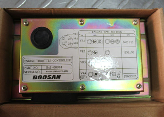 Painel de controle do acelerador do controlador 543-00074 do regulador de pressão do motor para a máquina escavadora de Daewoo Doosan DH225-7