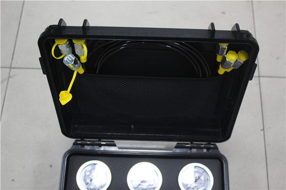 Teste de diagnóstico Kit Digger Pressure Gauge do sistema de Spare Parts Hydraulic da máquina escavadora