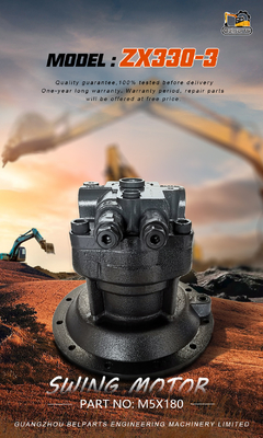 Peças de escavadeira Hitachi M5X180 ZX330-3 Motor oscilante