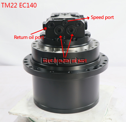 Belparts TM22VC GM22VC Motor de viagem Assy EC140 PC135 PC150 Peças de accionamento final