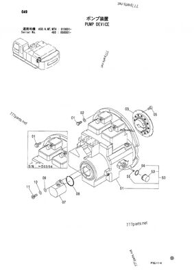 ZX460LCH-HCME,9184686 4432815 9199338, ZX470-5G, ZX470H-5G, ZX470LC-5G, ZX470LCH-5G, ZX470LCR-5G, ZX470R-5G, ZX480MT, ZX480MTH, ZX500LC, ZX500LCH Bomba hidráulica principal para Hitachi
