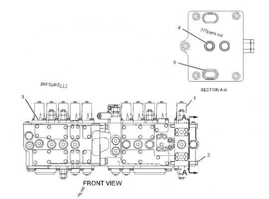 SBS120 59195 2726955 1626176 320D, 320D FM, 320D FM RR, 320D GC, 320D L, 320D LN, 320D LRR, 320D RR,PUMPA HIDRAULICA Sem caixa de velocidades