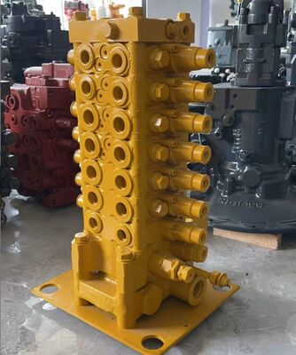 PC60-7 válvula de controle principal hidráulica Assy para partes sobressalentes de escavadeiras Komatsu 723-26-11100 723-26-10104 723-26-10102 723-26-10101 válvula de controle principal válvula OEMtrol