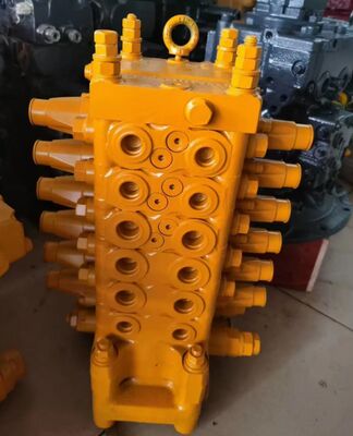 PC60-7 válvula de controle principal hidráulica Assy para partes sobressalentes de escavadeiras Komatsu 723-26-11100 723-26-10104 723-26-10102 723-26-10101 válvula de controle principal válvula OEMtrol