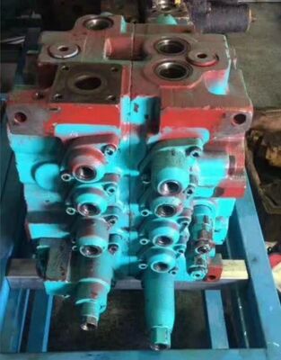 SK200-5 válvula de comando principal hidráulica para Kobelco Excavator Peças sobressalentes LQ30V00026F1 válvula de comando principal OEM