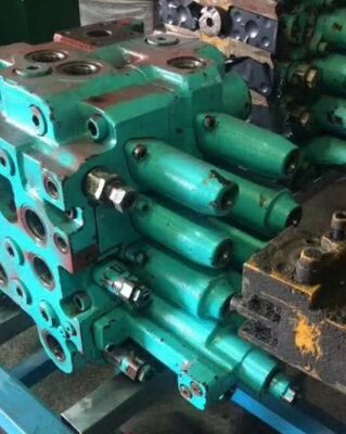 SK200-5 válvula de comando principal hidráulica para Kobelco Excavator Peças sobressalentes LQ30V00026F1 válvula de comando principal OEM