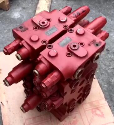 SK130 SK135 SK140-8 Assy de válvula de controlo hidráulico para Kobelco Peças sobressalentes para escavadeiras Distribuidor de peças sobressalentes