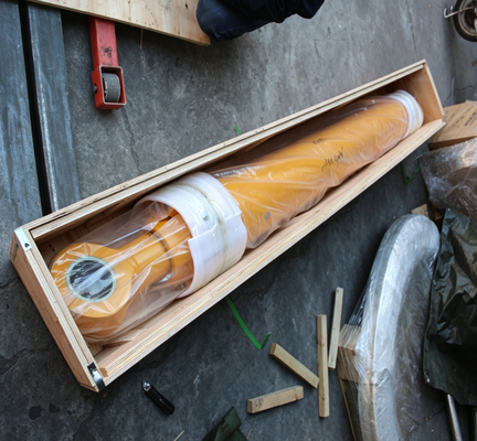 PC200LC-6 PC200-6 Hydraulic Boom Cylinder for Komatsu Excavator Spare Parts 206-63-02501 205-63-X2512 205-63-02502 Aftermarket