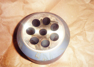 A bomba hidráulica da máquina escavadora A8V55 parte a sapata do pistão do eixo da movimentação do bloco de cilindro da placa da válvula