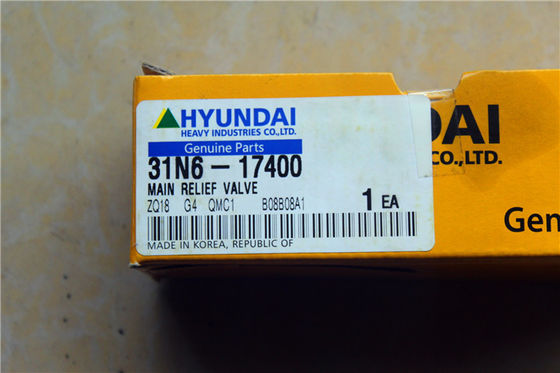 Válvula de escape da máquina escavadora MCV de Hyundai R210-7 R220-7 R215-7 31N6-17400