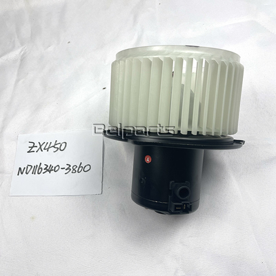 Motor de fã ND116340-3860 de Belparts para o condicionador de ar de KOMATSU ZX450 PC200-7 PC300-7